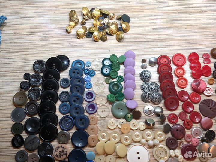 Пуговицы СССР винтажные