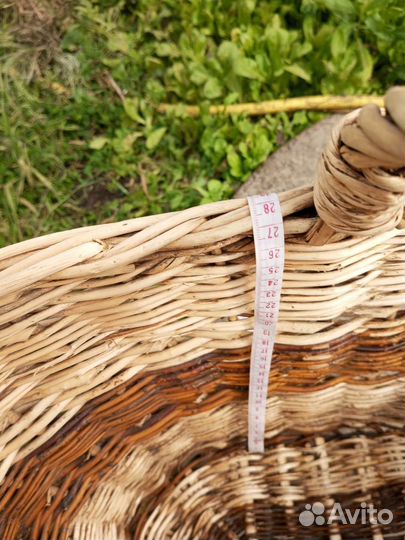 Корзина плетеная для грибов