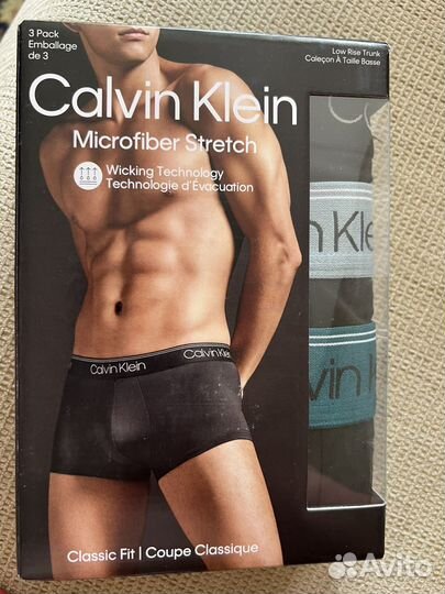 Calvin klein мужские трусы