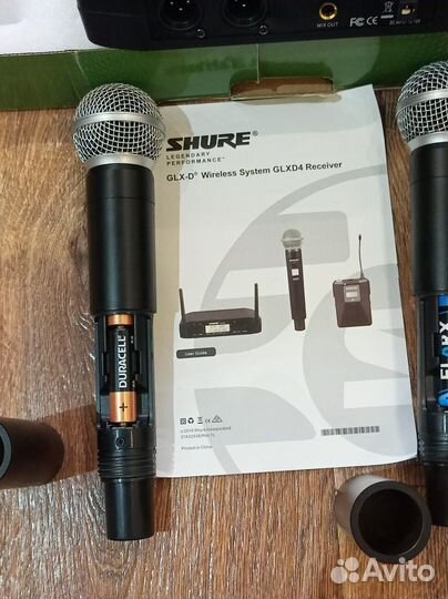 Радиомикрофон shure Glxd4