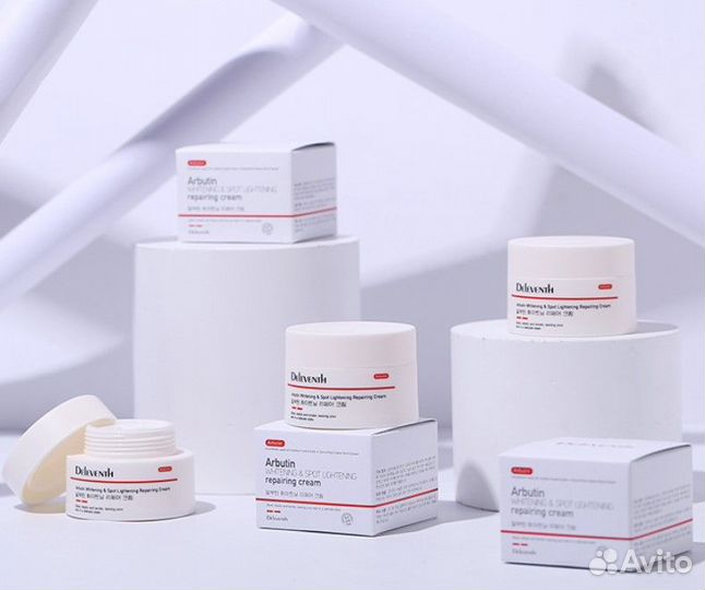 Отбеливающий крем для лица, Корея