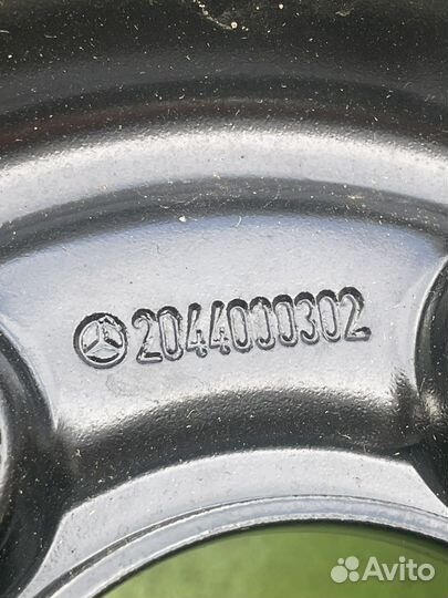 Запасное колесо докатка R16 мерседес W204