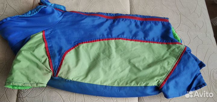 Дождевик утепленный для собаки девочки