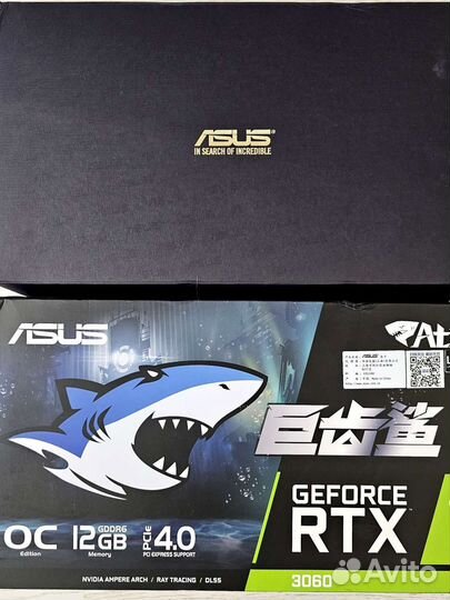Видеокарта Asus geforce RTX 3060 OC Edition 12Gb