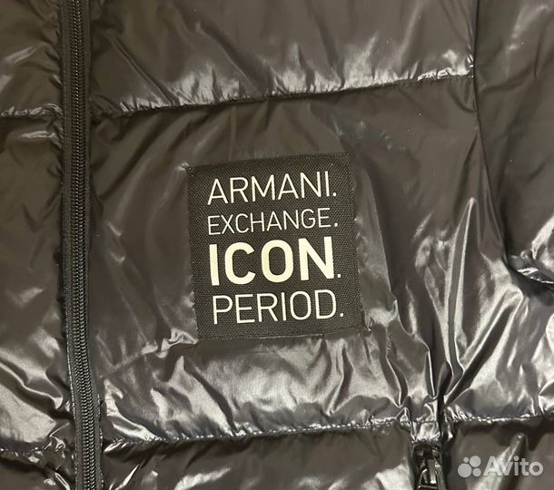 Armani exchange пуховик