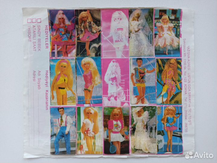 Альбом с наклейками Барби/Синди