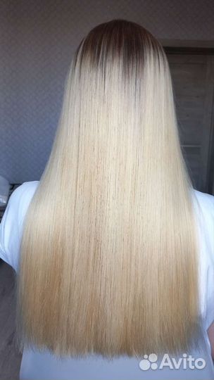 Кератиновое выпрямление волос