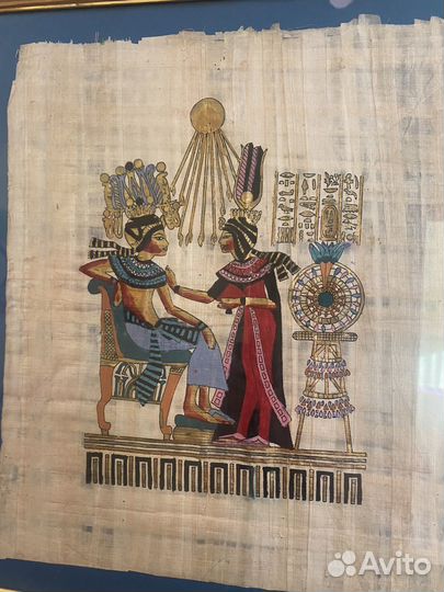 Картина на папирусе