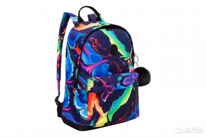 Рюкзак городской Grizzly RXL-323-5 радужные кляксы