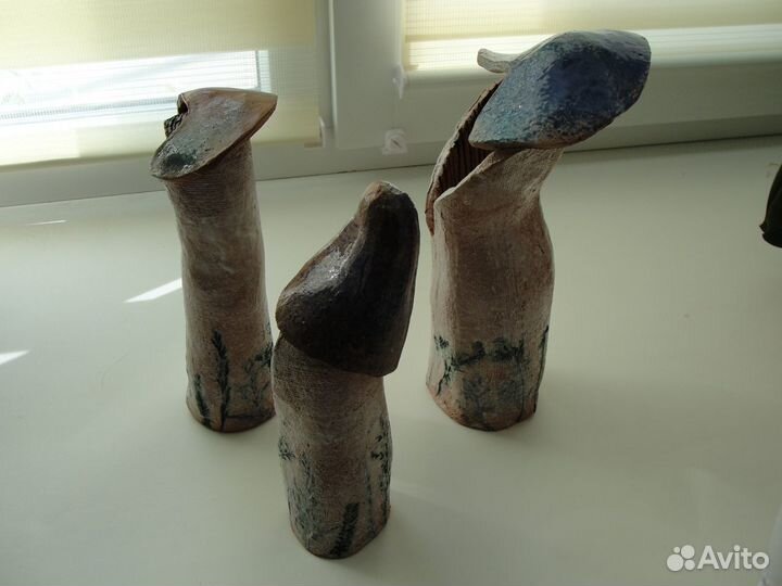 Декоративные вазы.Грибы