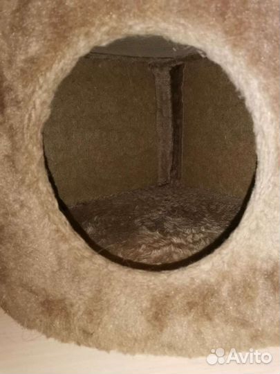 Домик для кошки с когтеточкой