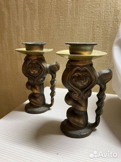 Антикварные подсвечники 1981-1991гг,ссср