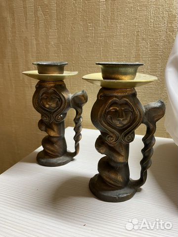 Антикварные подсвечники 1981-1991гг,ссср
