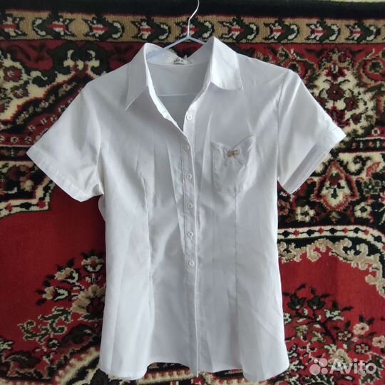 Рубашка блуза школьная для девочки