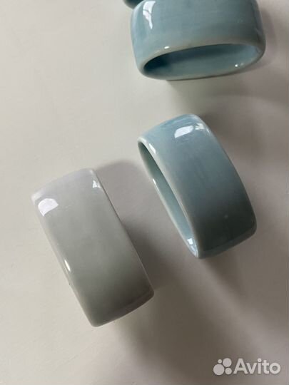 Набор керамических колец для салфеток Gipfel