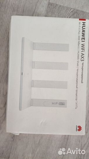 Wifi роутер huawei ax3 7200
