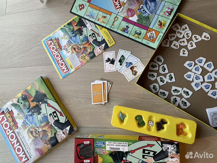 Настольная игра монополия Junior 5+