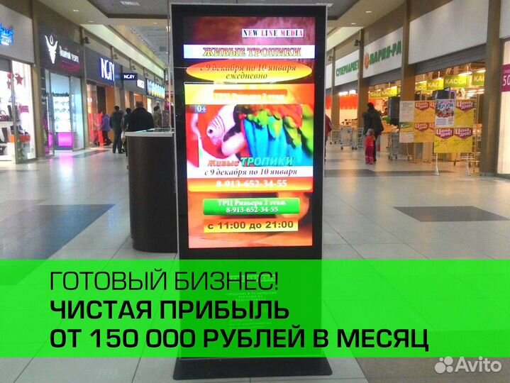 Готовый бизнес на медиакиосках