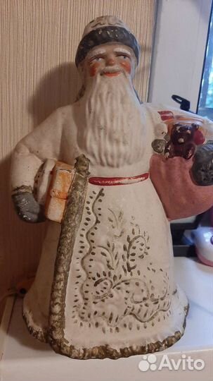 Дед мороз папье маше СССР