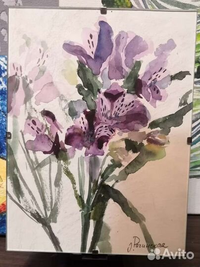 Картина акварель 