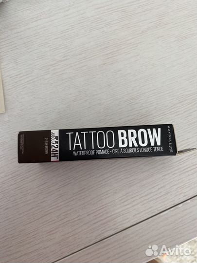 Помада для бровей maybelline New York