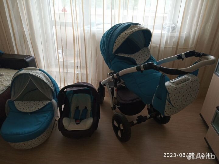 Коляска adamex 3 в 1