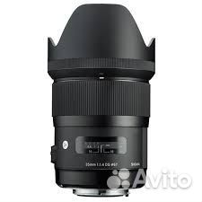 Объектив sigma 35 mm 1.4 art для Nikon