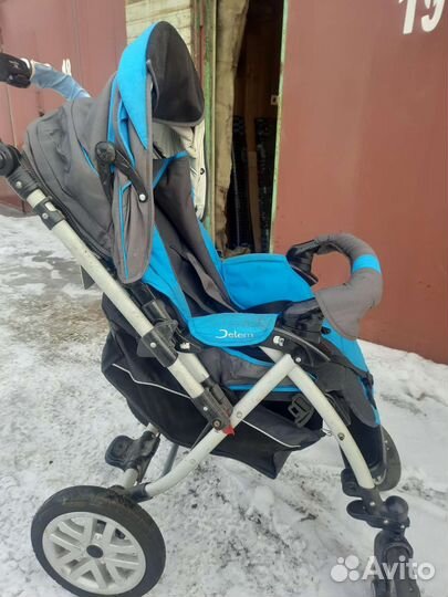 Прогулочная коляска зимний бу