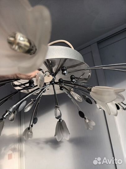 Люстра потолочная бу