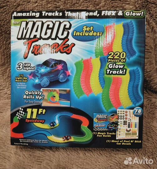 Новый Гибкий гоночный трэк Magic Tracks