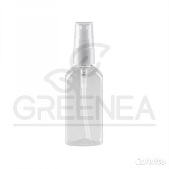 Флакон 50 мл (прозрачный) 18/410 с дозатором крема