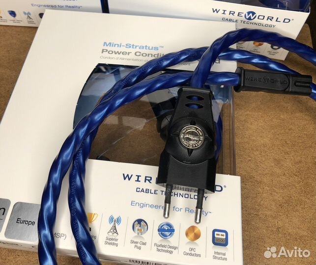 Сетевой кабель Wire World Mini-Stratus (Восьмерка)