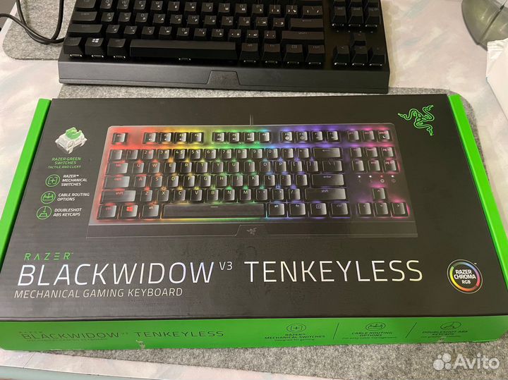 Игровая клавиатура Razer BlackWidow V3 TKL
