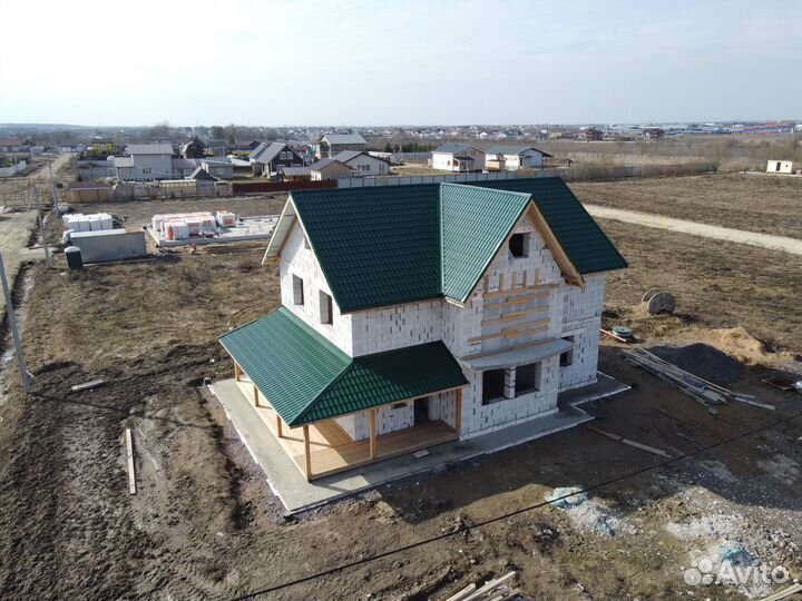 Строительство домов из газобетона под ключ