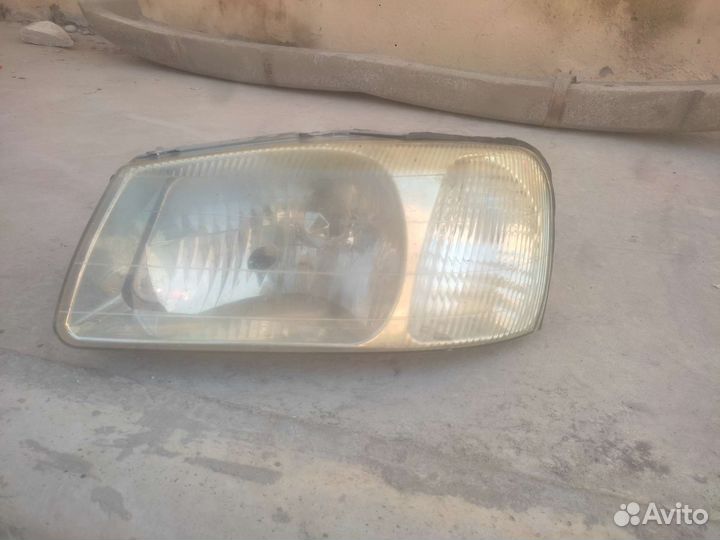 Фара левая на hyundai accent