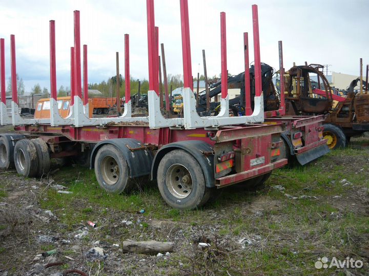 Прицеп лесовоз (сортиментовоз) В-кран 5015К4, 2010