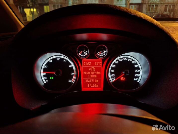 Панель приборов ford focus 2 с большим экраном