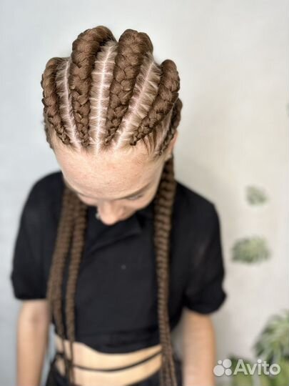 Афрокосы, афрокудри, канеколон