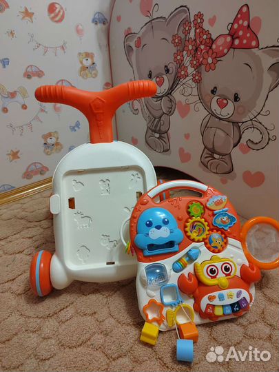 Ходунки каталка детские