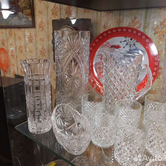 Ваза.хрусталь.винтаж