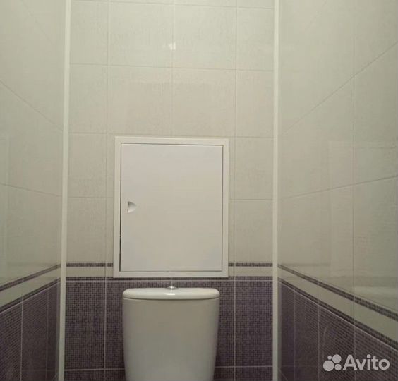 Отделка ванной и туалета пвх панелями.Частник