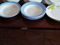 Тарелки суповые и плоские