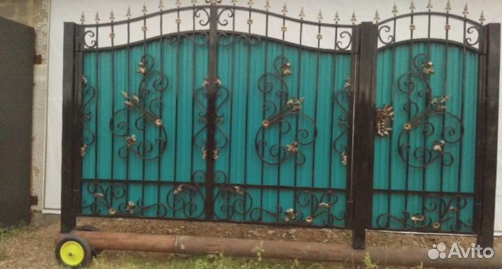 Ворота кованые
