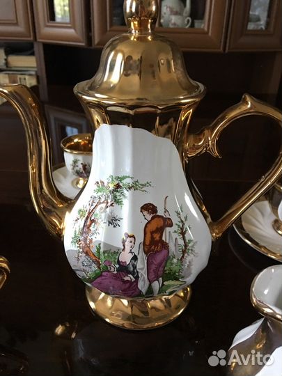 Сервиз чайно-кофейный «пастушка» (6 персон)