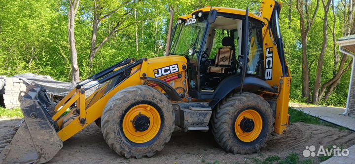 Услуги экскаватора погрузчика jcb 4cx аренда