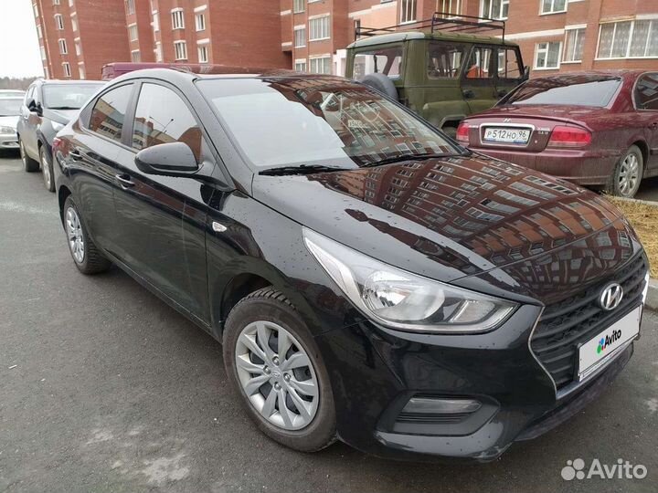 Hyundai Solaris 1.6 МТ, 2018, 75 000 км