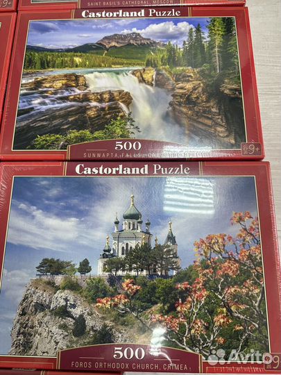 Пазлы castorland 500 в ассортименте