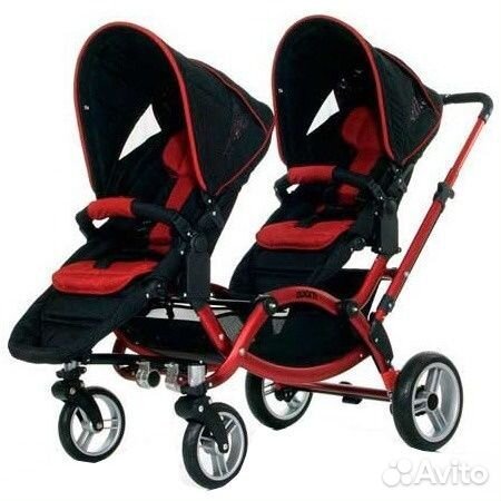 Коляска для двойни fd design zoom