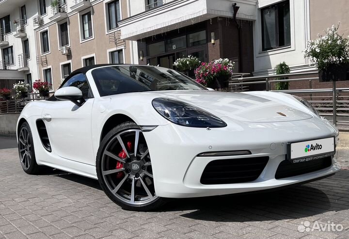Porsche 718 Boxster S 2.5 AMT, 2018, 7 800 км