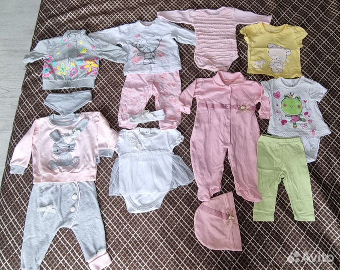 Одежда пакетом на малышку